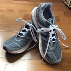 Adidas Aktiv Running Shoes Grey/pink/white